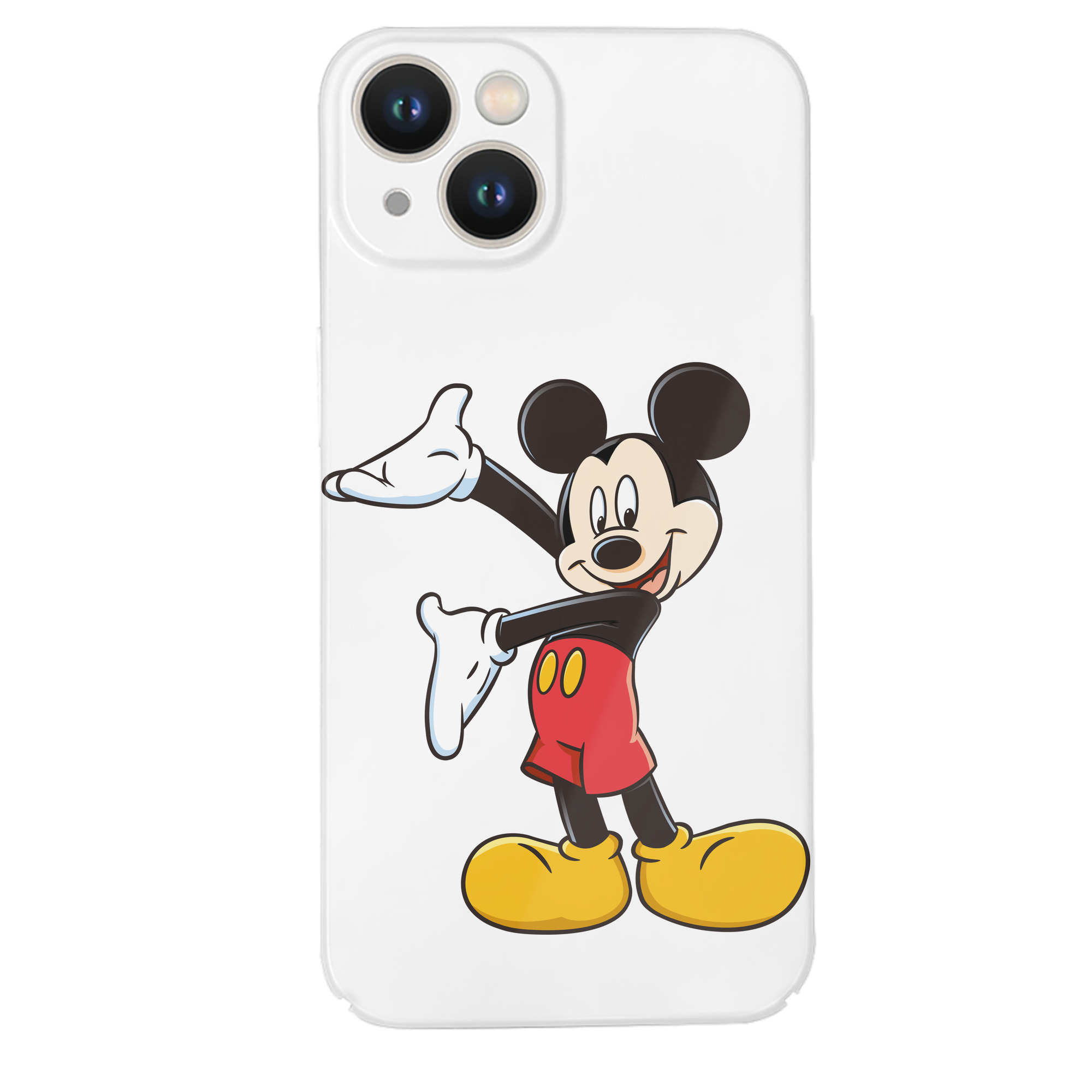 （画像用） ミッキーマウス Mickey Mouse 【iPhone 14シリーズ対応】ハードケース